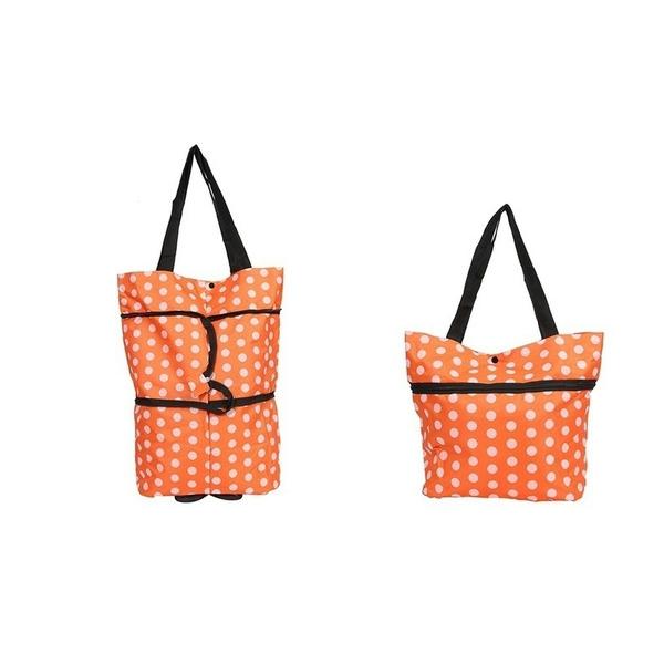 1652 Folding Cart Bags Trolley Shopping Bag For Travel Luggage - SkyShopy 1652 Folding Cart Bags Trolley Shopping Bag For Travel Luggage - SkyShopy